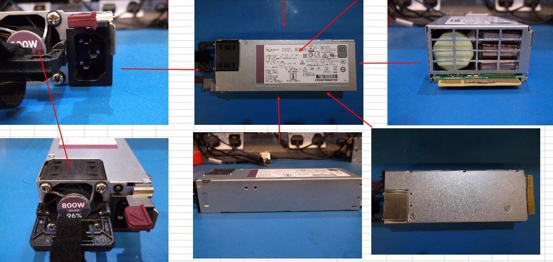 SPS-PS, 1U 12V 800W HTPLG...