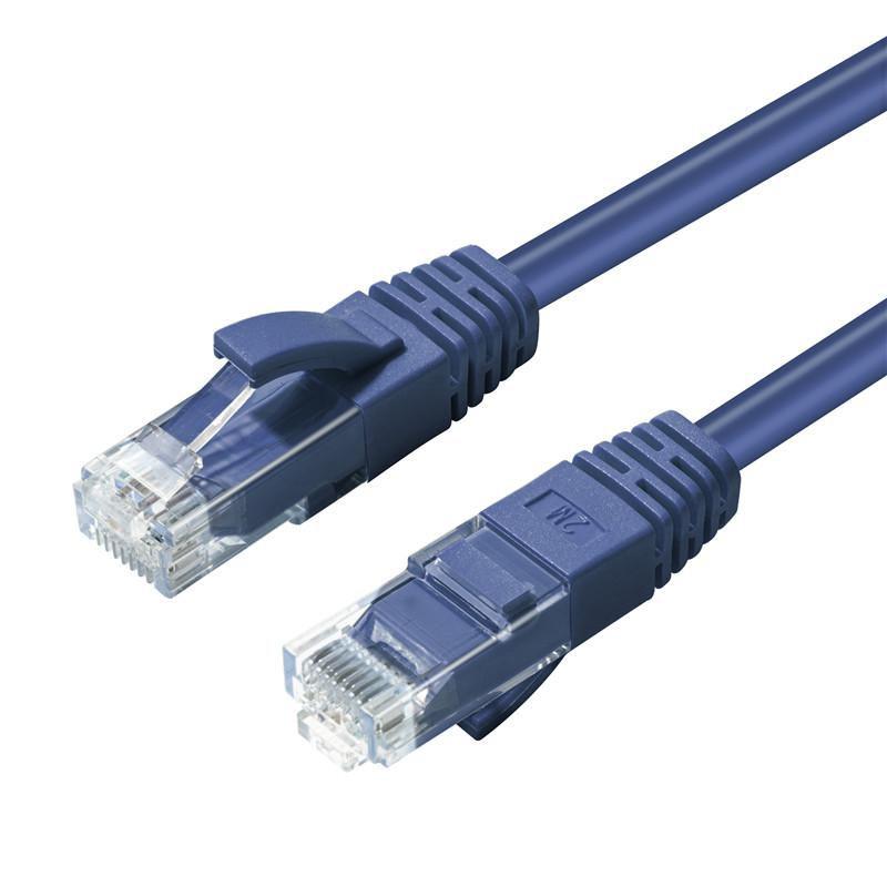 Microconnect MC-UTP6A03B cavo di rete Blu 3 m Cat6a U/UTP [UTP] (CAT6A UTP 3m Blue LSZH - Undshielded Network Cable, - LSZH, AW