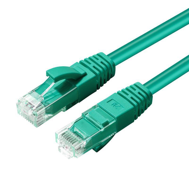 Microconnect MC-UTP6A0025G cavo di rete Verde 0,25 m Cat6a U/UTP [UTP] (CAT6A UTP 0.25m Green LSZH - Undshielded Network Cable,