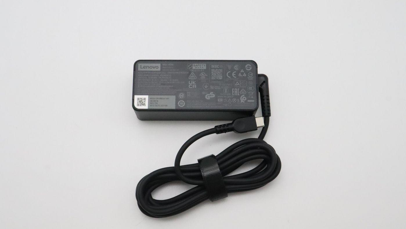 45W USB-C laptop charger with - multi-voltage support - Warranty: 6M