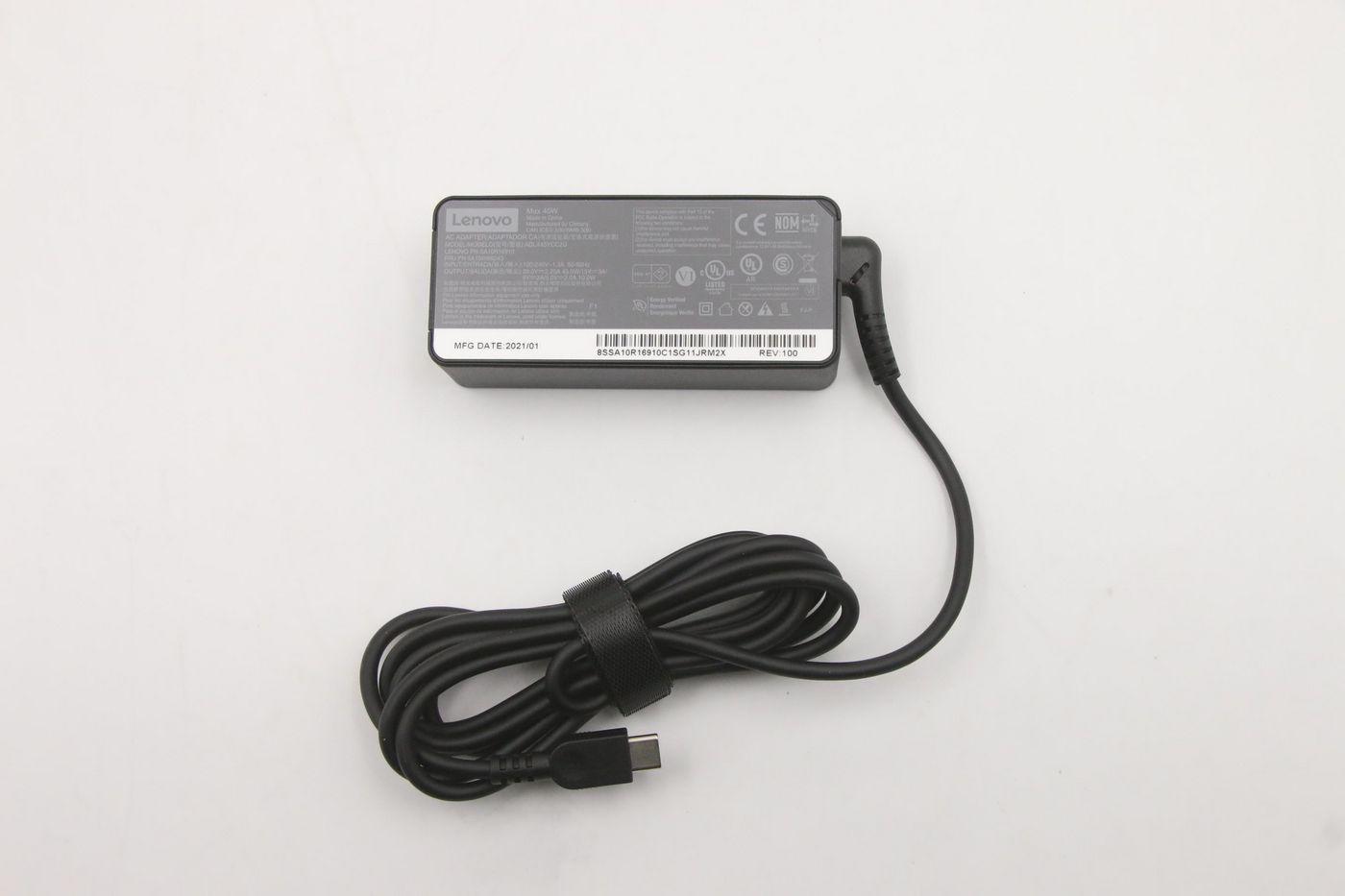 45W USB-C power adapter with - dual ports - Warranty: 3M