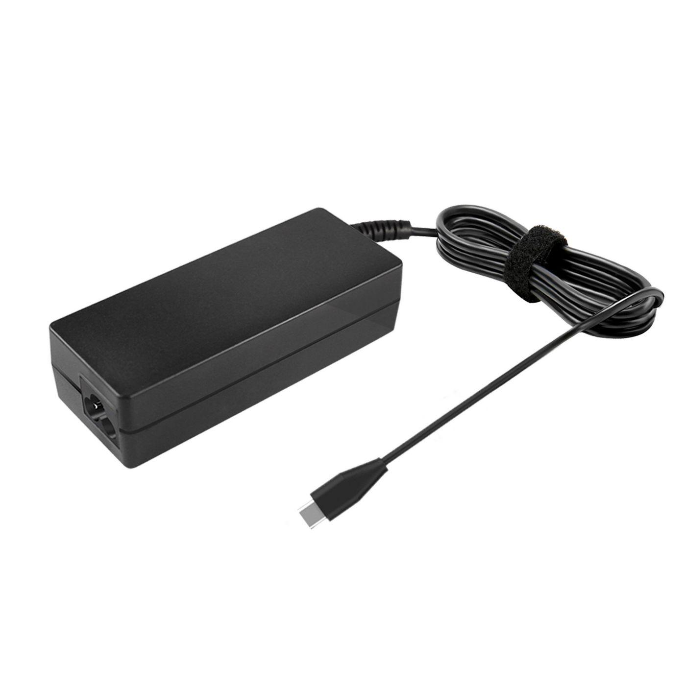 CoreParts MBXUSBC-AC0013 adattatore e invertitore Interno 100 W Nero (USB-C Power Adapter - 100W 5-20V 3-5A PD3.0 - Including E