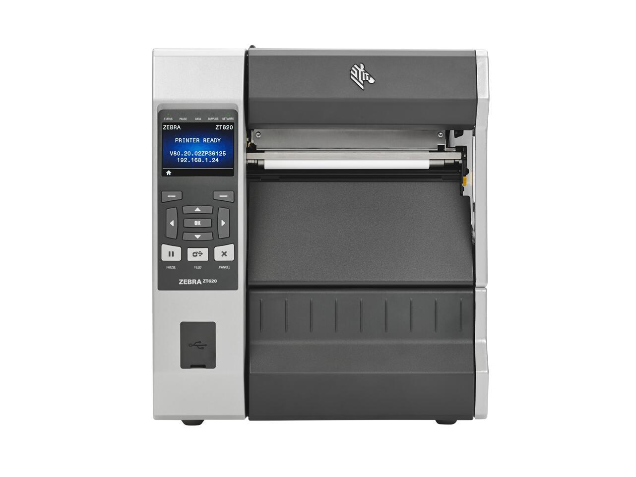 Zebra ZT620 stampante per etichette CD Trasferimento termico 203 x 203 DPI Con cavo e senza cavo (TT PRINT ZT620 6IN 203DPI EUU