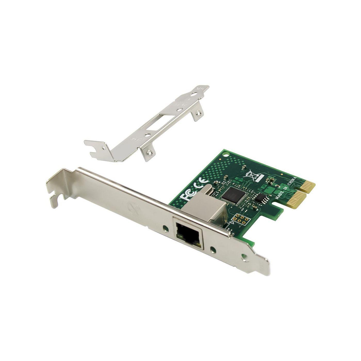 Microconnect MC-PCIE-WGI210AT scheda di rete e adattatore Interno Ethernet 2500 Mbit/s (1 port RJ45 network card PCIe - Main Ch