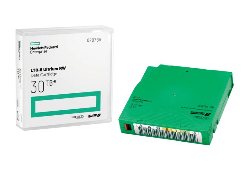 HP Q2078AN supporto di archiviazione di backup Nastro dati vuoto 30 TB LTO 1,27 cm