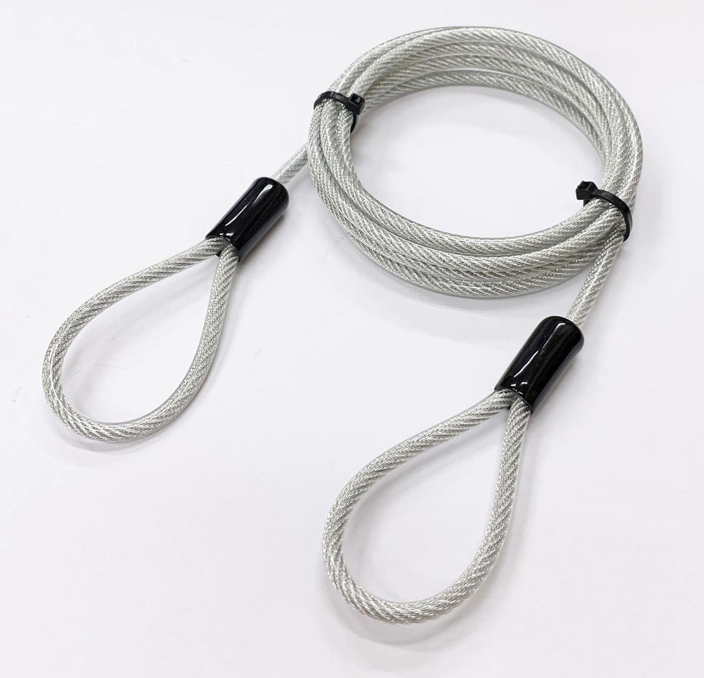 2 Loop Locking Wire 4.5mm 2m - Color Black Material Steel - Warranty 300M