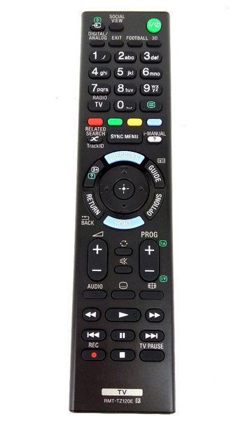 Sony RMT-TZ120E telecomando Cablato TV (Remote Commander - RMT-TZ120E TV Wired Black - Warranty 12M)