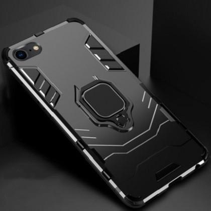 CoreParts MOBX-COV-JL-SE20 custodia per cellulare 119 cm 4.7 Cover Nero (Case for iPhone SE2 - With Ring HolderWork with - Magn