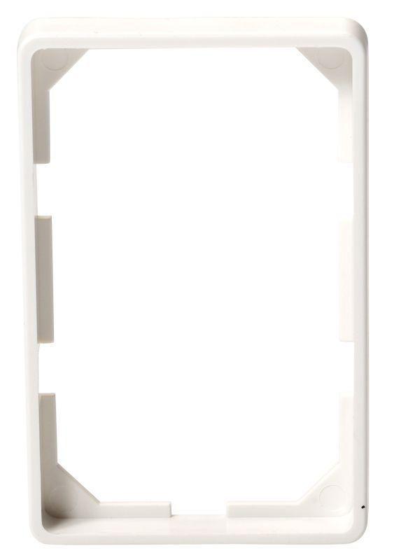 Frame for 50x75 mm LK FUGA - white - Warranty 60M