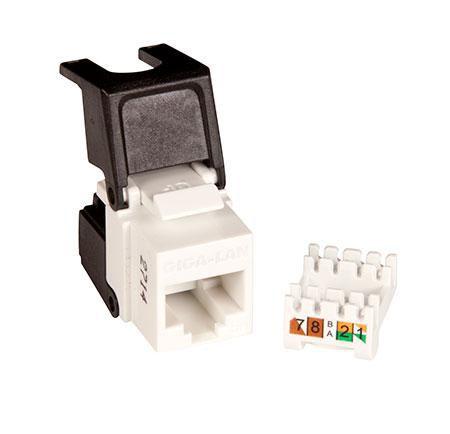 PRO Cat5e Unshielded flip - jack keystone - Warranty 300M
