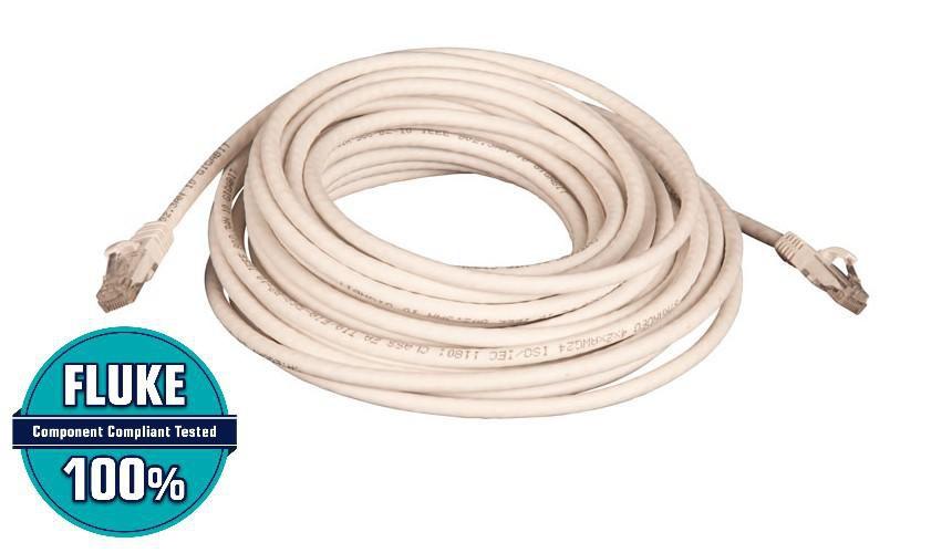 Lanview LVN149042 cavo di rete Nero 10 m Cat6a U/UTP UTP (Cat6A U/UTP network cable - white LSZH 10M - Warranty 60M)
