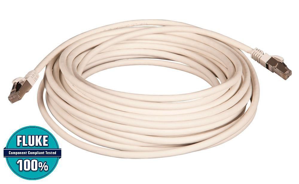 Lanview LVN149536 cavo di rete Bianco 5 m Cat6a S/FTP S-STP (Cat6A S/FTP network cable - White LSZH 5M - Warranty 60M)