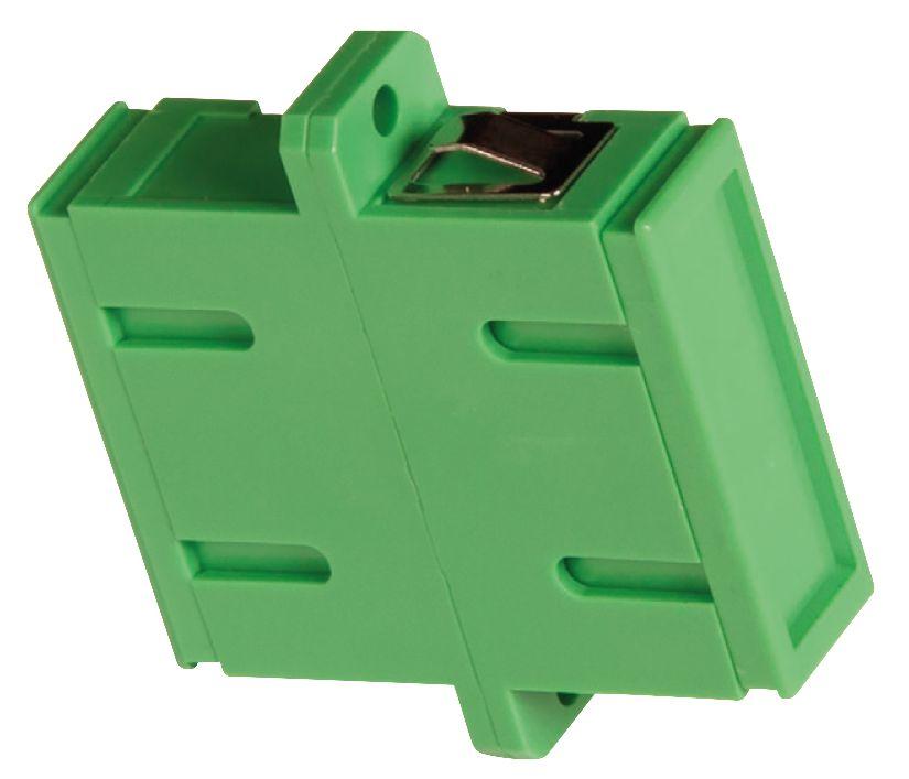 Lanview LVO231283 connettore per fibra ottica SC/APC Femmina (SC/APC Singlemode adapter - duplex OS2 zirconia - Warranty 300M)