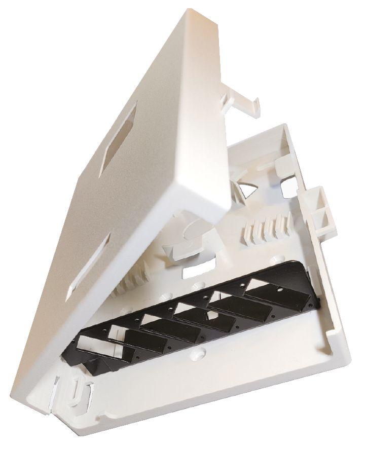 Lanview LVO231573 pezzo di pannello (Fiber patch box for wall - mount 6 x SC duplex - Warranty 60M)