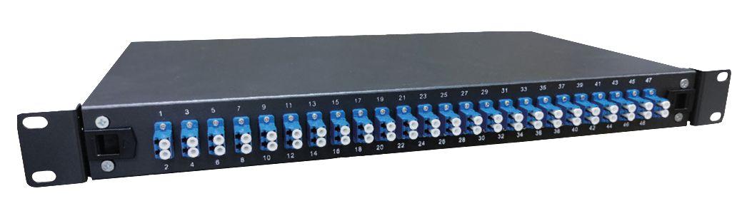 Lanview LVO233845 pezzo di pannello 1U (Fibre patch panel 19" - with 24 x LC duplex Singlemode connectors Warranty: 60M) [LVO23