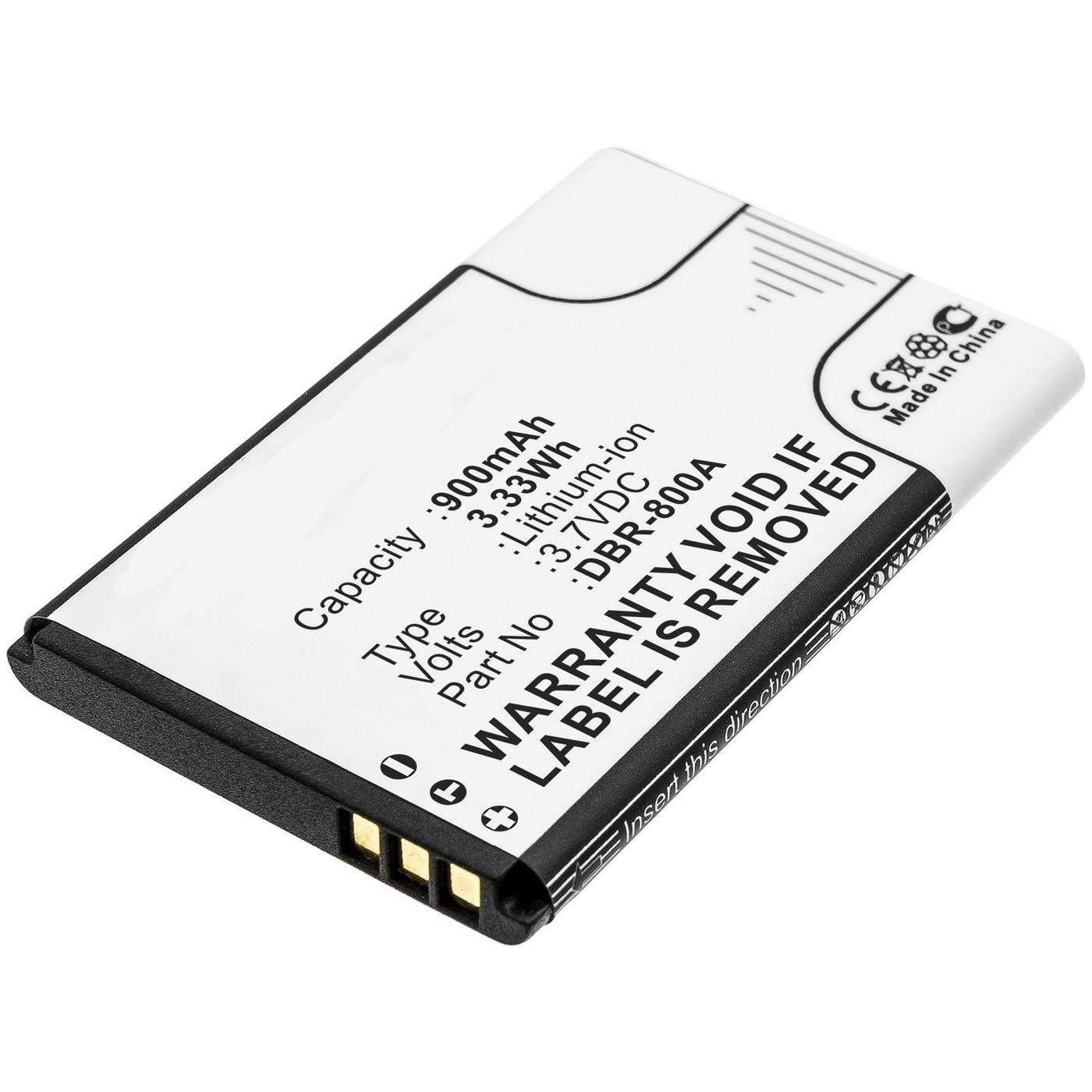 CoreParts MBXMP-BA484 ricambio per cellulare Batteria Nero Bianco (Mobile Battery 3.33Wh Li-ion - 3.7V 900mAh for Doro 3.33Wh -