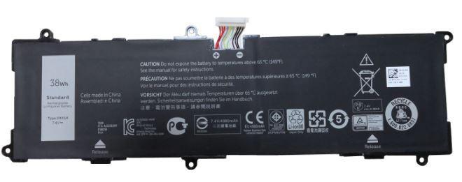 CoreParts MBXTAB-BA035 ricambio e accessorio per tablet Batteria (Battery 30Wh Li-Pol 7.4V - 4000mAh Black for Dell Tablet - 30