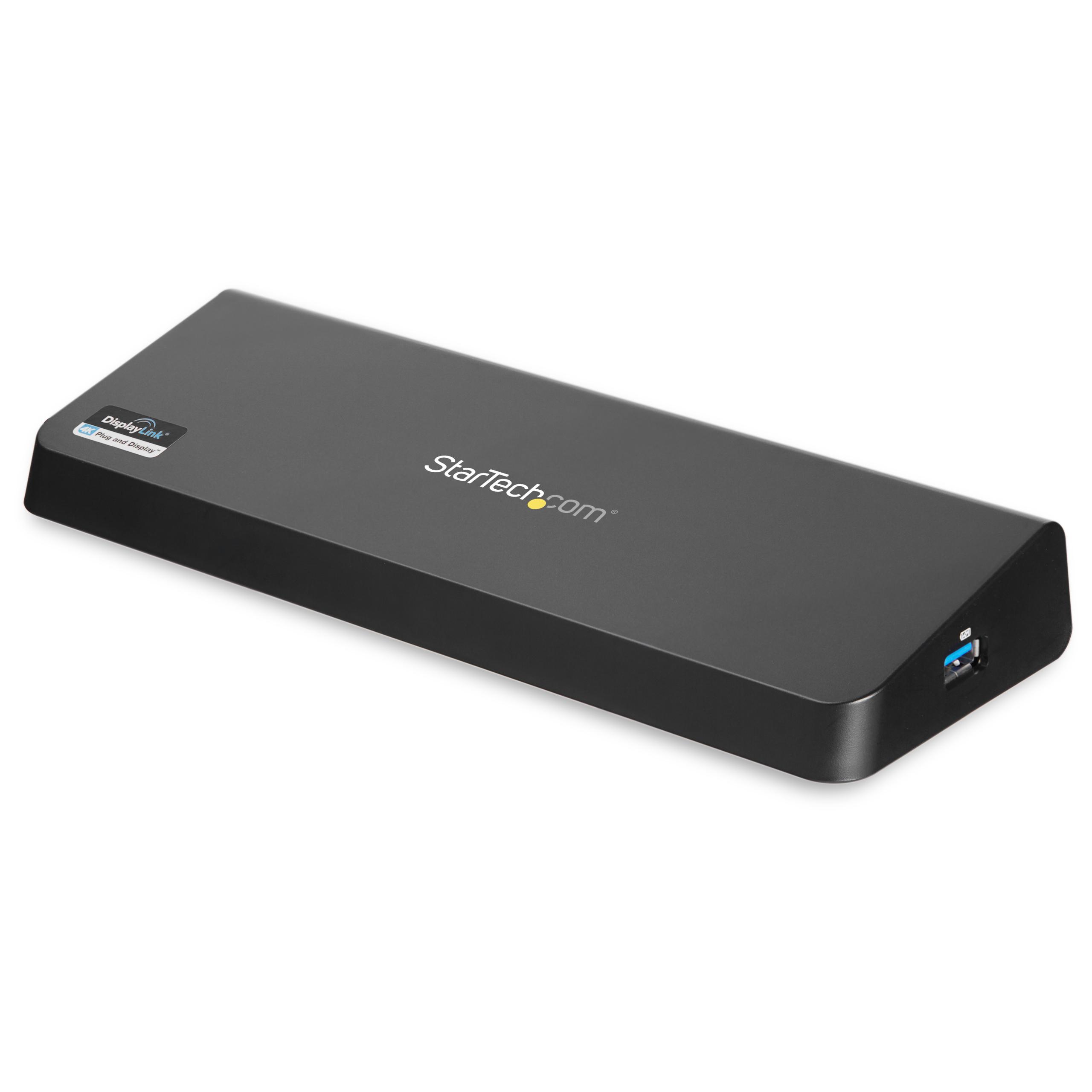 StarTech.com Docking Station Universale USB 3.0 a doppio monitor HDMI e DisplayPort 4K - Docking station USB 3.0 a HDMI e DP, 4