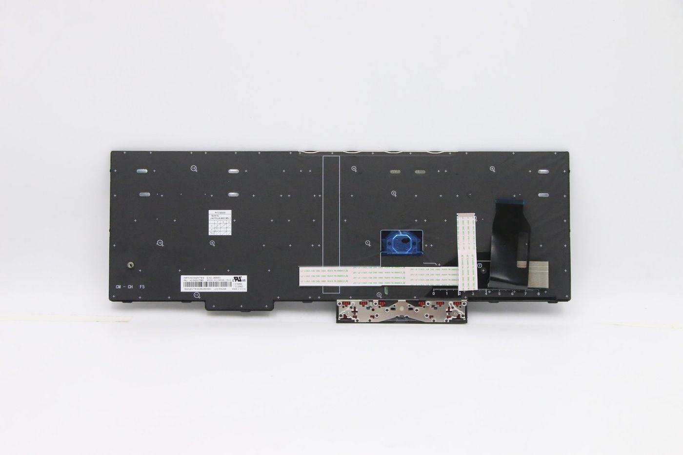 Lenovo 5N20V78942 ricambio per notebook Tastiera (Keyb T15/P15s G1/G2 CZ/SLK - BL. KEYBOARD: . WARRANTY: 1YM)
