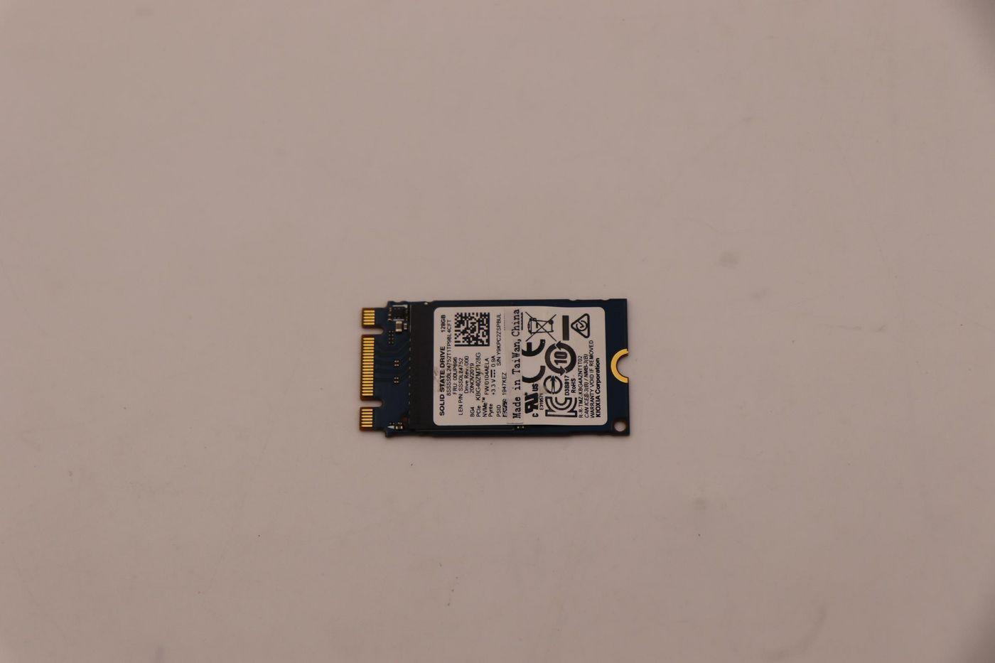 128GB M.2 PCIe NVMe SSD - Warranty: 6M