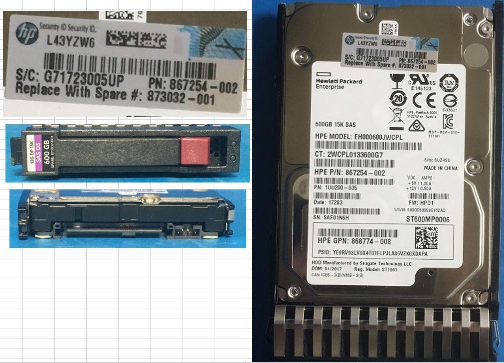 HDD 600GB 12G 15K SFF SAS -...