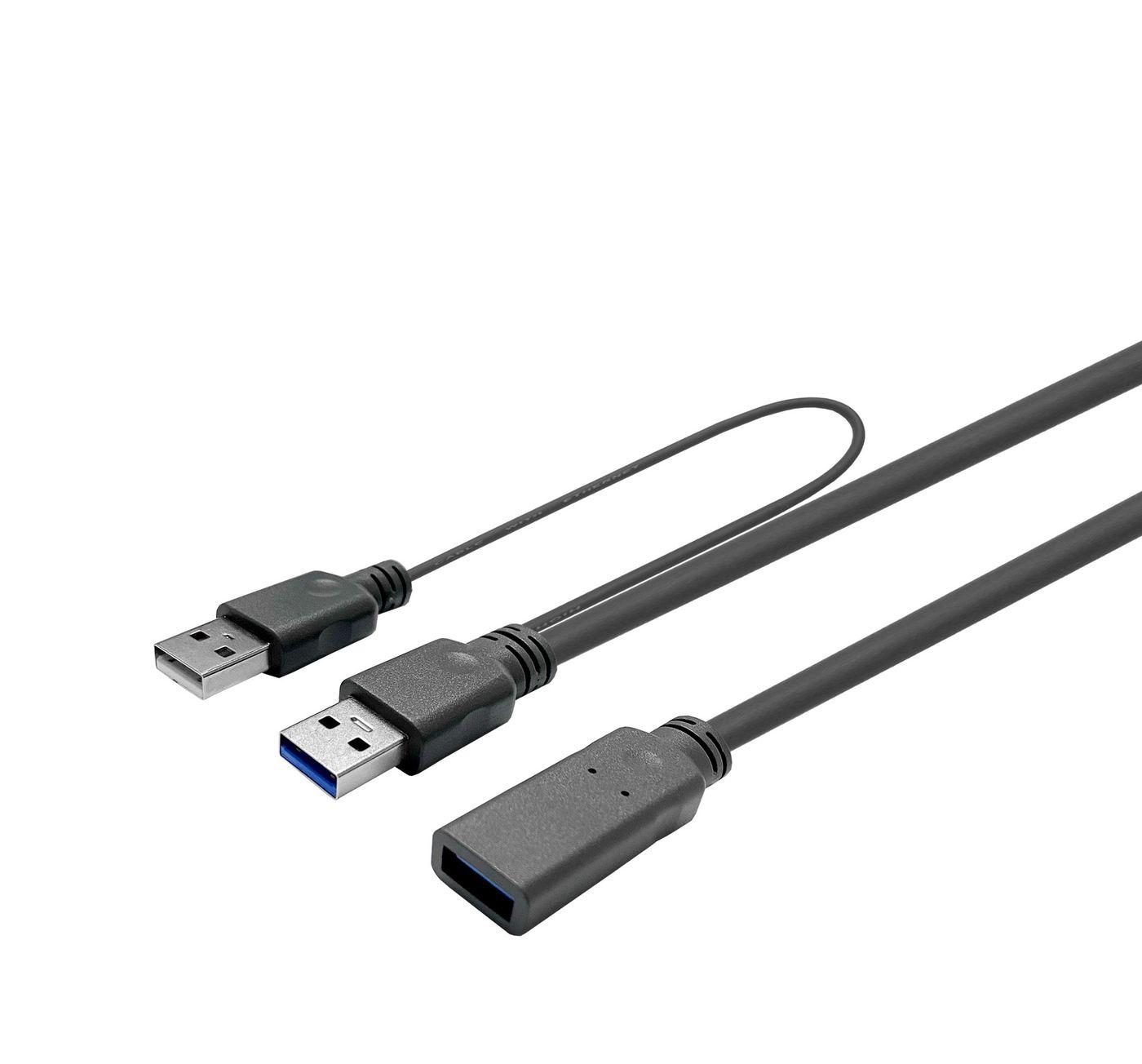 Vivolink PROUSB3AAF5C cavo USB 5 m USB 3.2 Gen 1 [3.1 Gen 1] USB A Nero (PRO USB 3.0 ACTIVE CABLE A - MALE - A FEMALE . - Warra