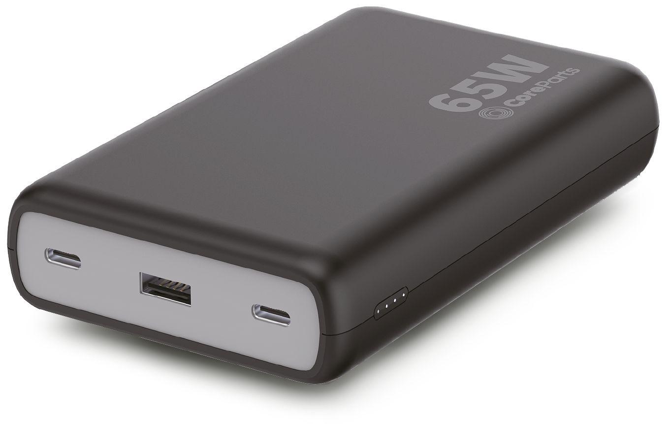 CoreParts MBX-PB006 batteria portatile Ioni di Litio 20000 mAh Nero (USB-C PD65W Power bank - 20.000mAh W126091221 Black - Mobi