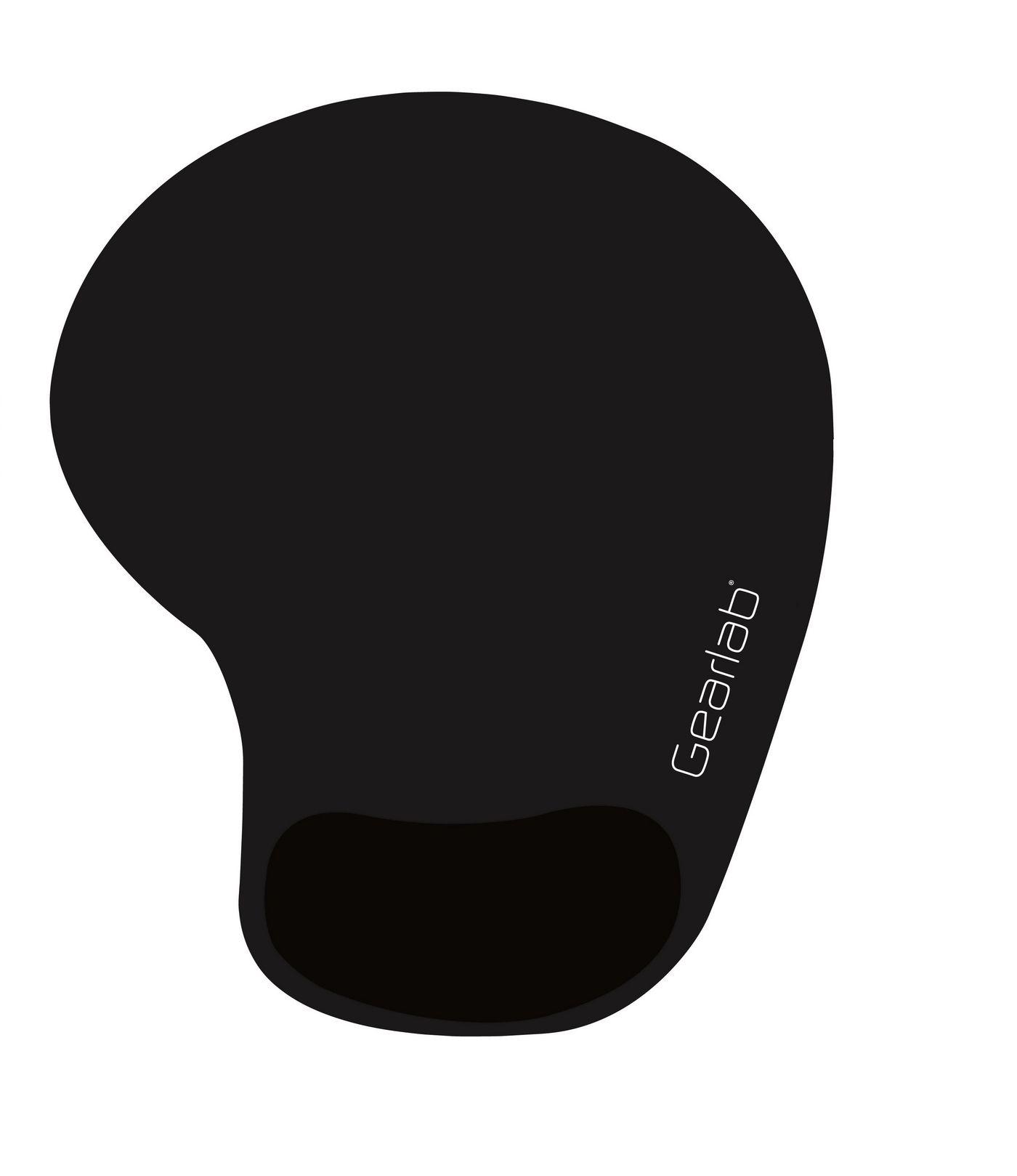eSTUFF GLB215002 tappetino per mouse Nero (Mouse Pad Ergonomic Gel Wrist - Rest 19x23cm Ergonomic Mouse - Pad Silicone Gel Wris