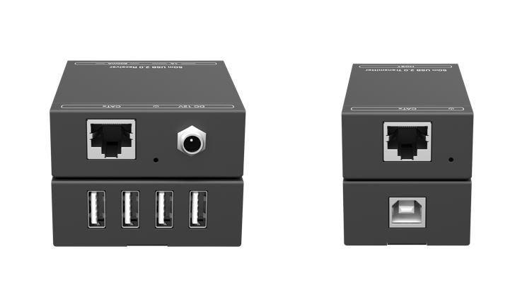 Vivolink VLUSBEXT50 moltiplicatore per console Trasmettitore e ricevitore da console (USB 4-Port Extender kit via - Ethernet Ca