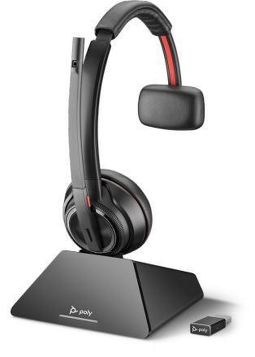 POLY Savi 8210 UC Auricolare Wireless Portatile Ufficio Bluetooth Nero