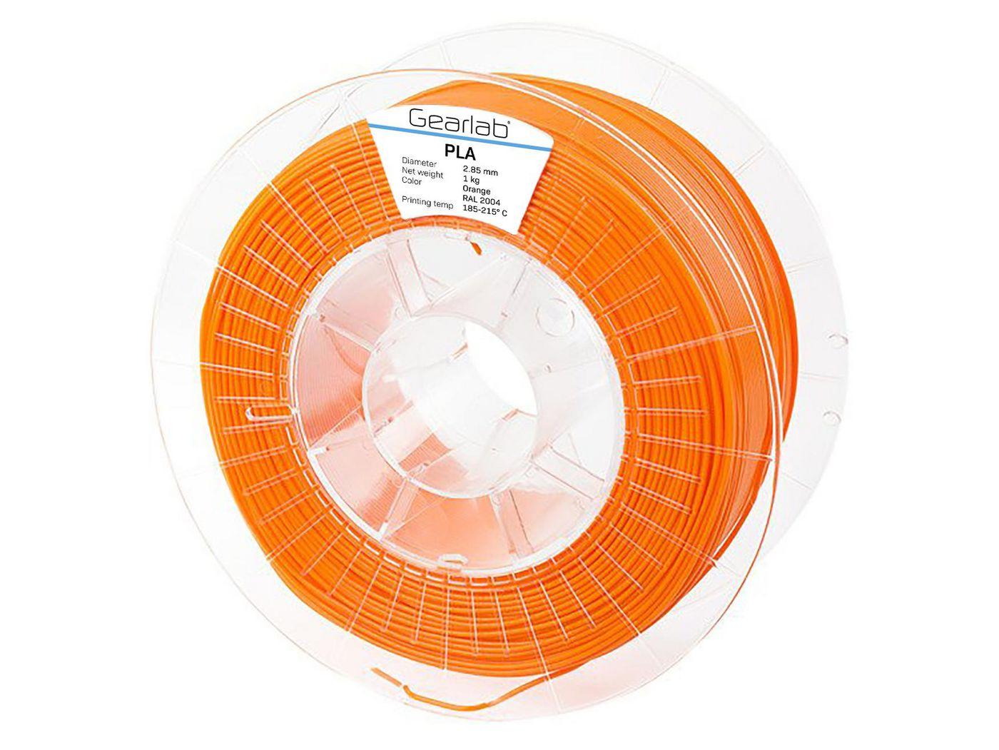 eSTUFF GLB251404 materiale di stampa 3D Acido polilattico PLA Arancione 105 kg (PLA 285mm 1KG Orange - Warranty 12M)