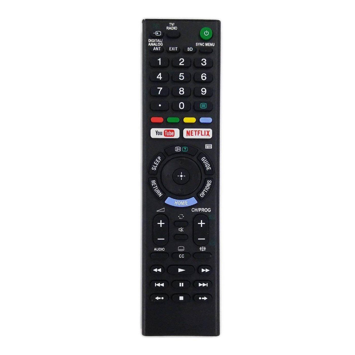 CoreParts MSP-REM004 telecomando IR Wireless TV Pulsanti (IR Remote for Sony Smart TV - IR Remote Control NETFLIX - Google Butt