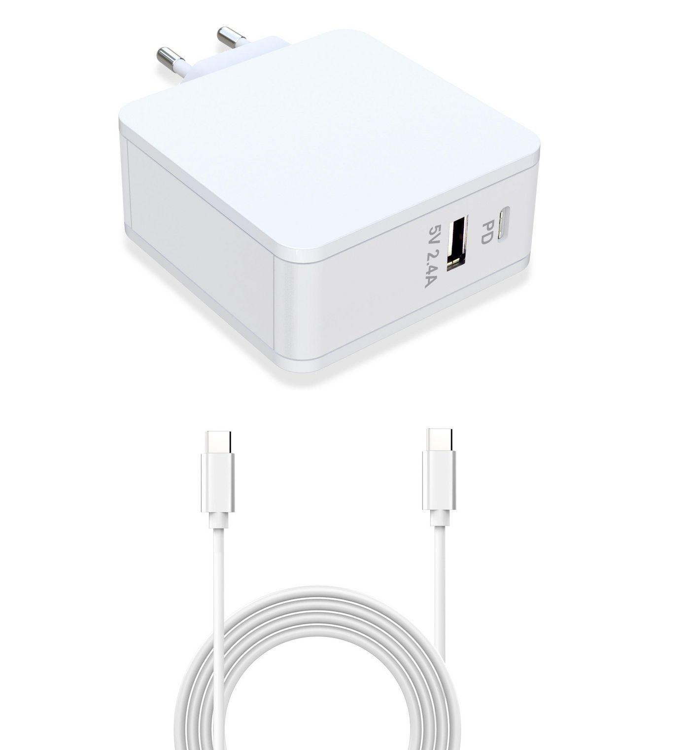 CoreParts MBXUSBC-AC0015 adattatore e invertitore Interno 60 W Bianco (USB-C Power Adapter White - 60W 20V3A [USB-C output] 5V
