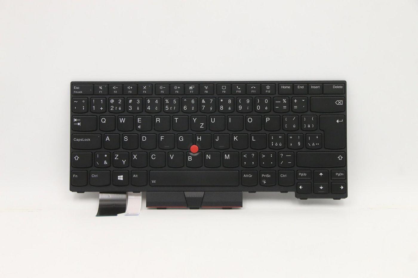 Lenovo 5N20W67831 ricambio per notebook Tastiera (FRU Odin Keyboard Full BL - Liteon Czech/Slovak - 5N20W67831 Keyboard Czech S