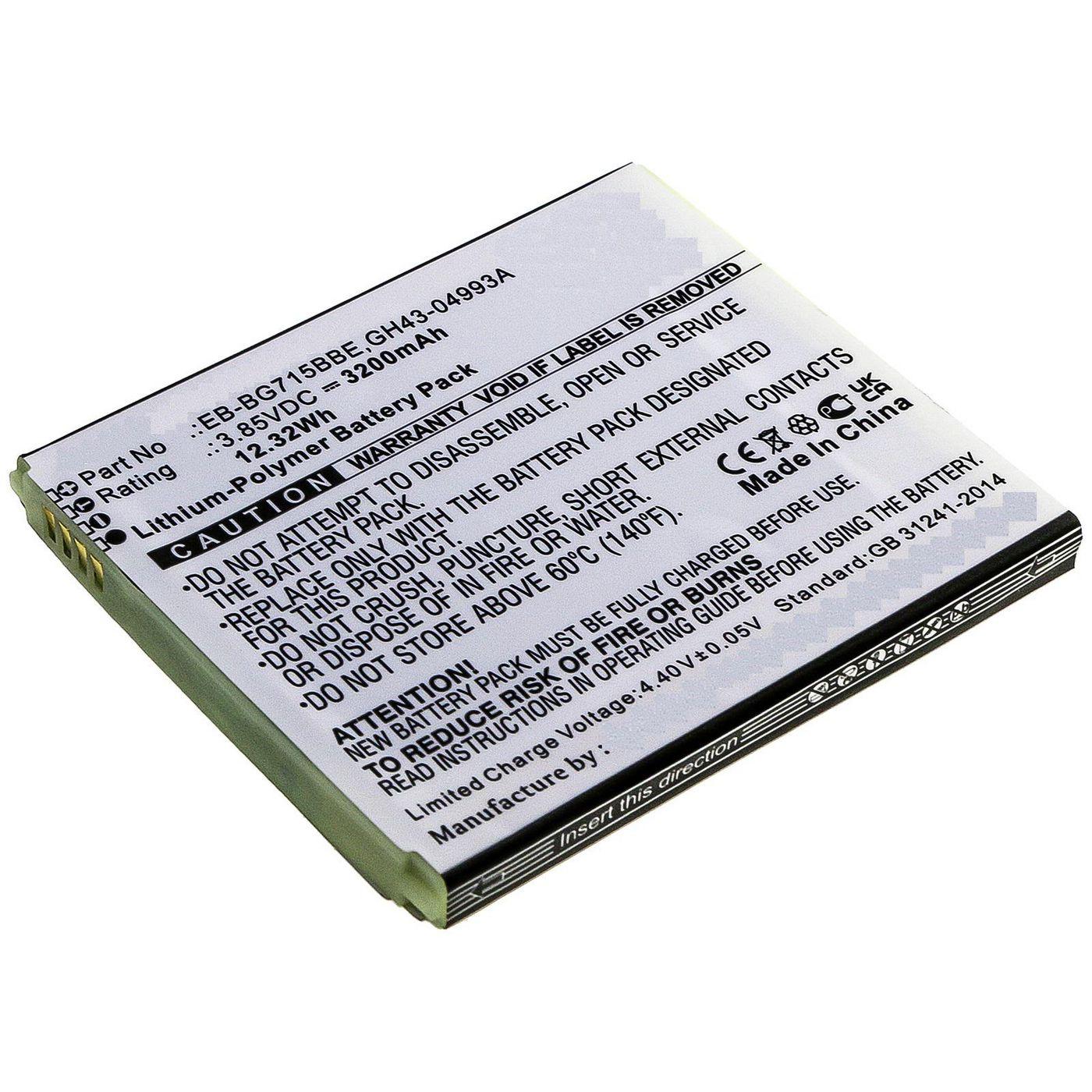 CoreParts MBXSA-BA0193 ricambio per cellulare Batteria Nero (Battery 12Wh Li-Pol 3.85V - 3200mAh for Samsung 12Wh - Li-Pol 3.85