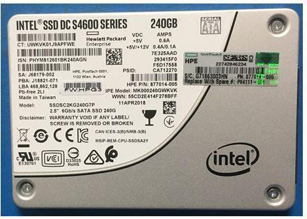 SSD DRV da 240 GB SFF SATA MU RW