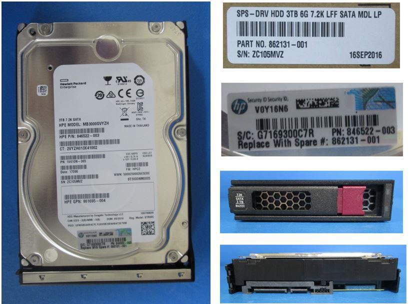 DRV HDD 3TB 6G 7.2K LFF...