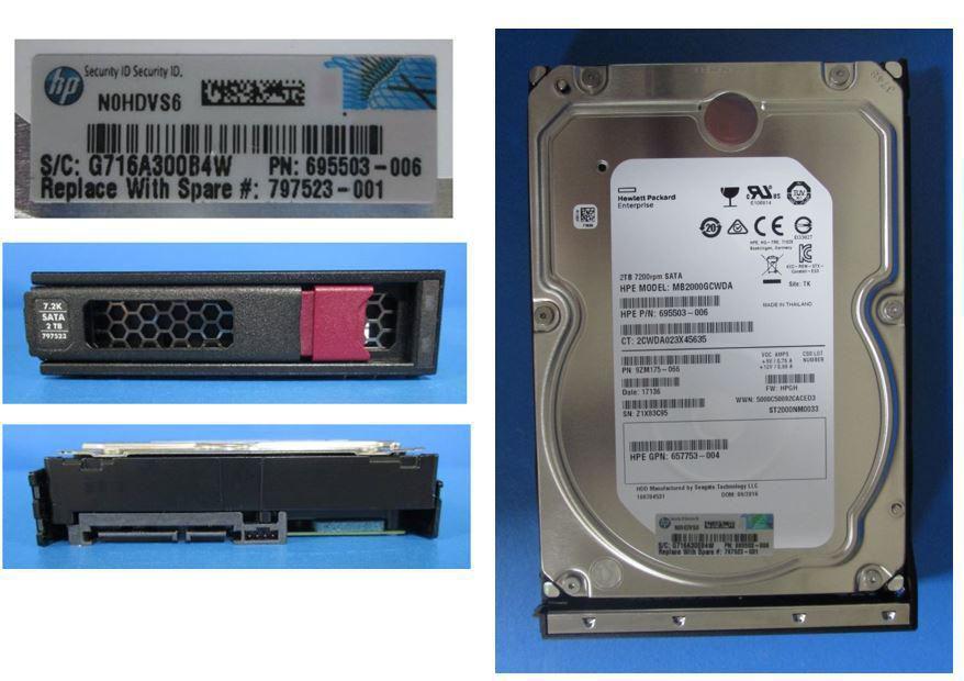HPE 797523-001 disco rigido...