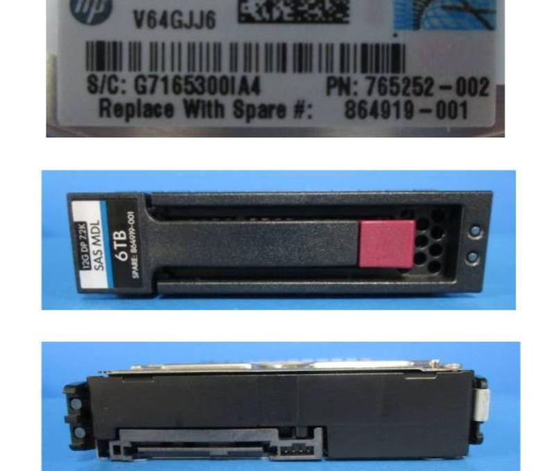 DRV HDD 6TB 12G 7.2K LFF SAS