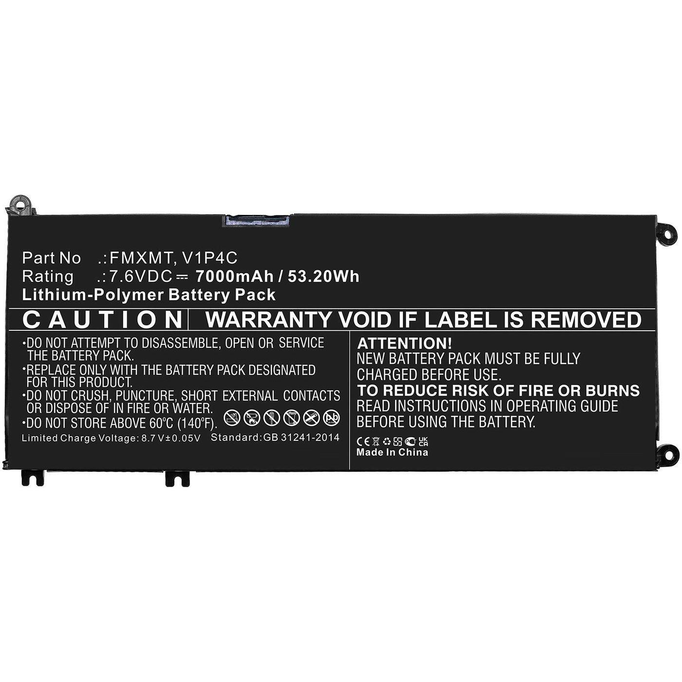 Batteria per laptop Dell