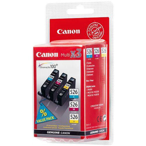 Canon Cartucce dinchiostro colore Multipack CLI-526 C/M/Y
