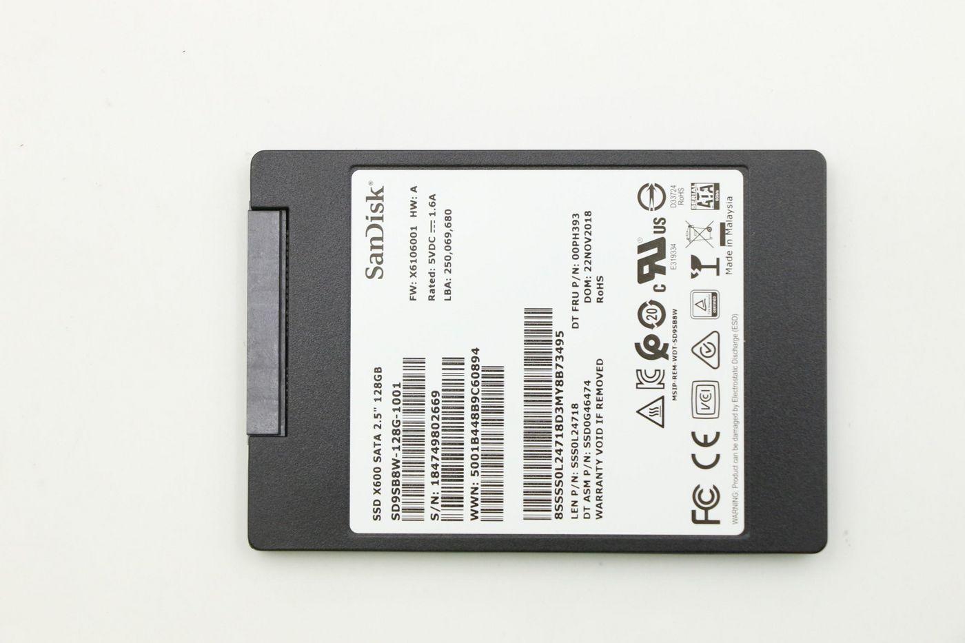 SSD ASM 128 GB 25 7 mm SATA6G