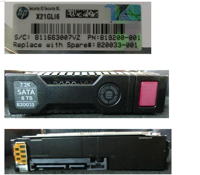 DRVHD8TB 6G 7.2K 3.5SATA