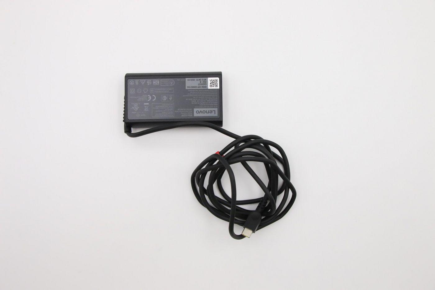 AC Adapter 65W USB Type-C includes power cable