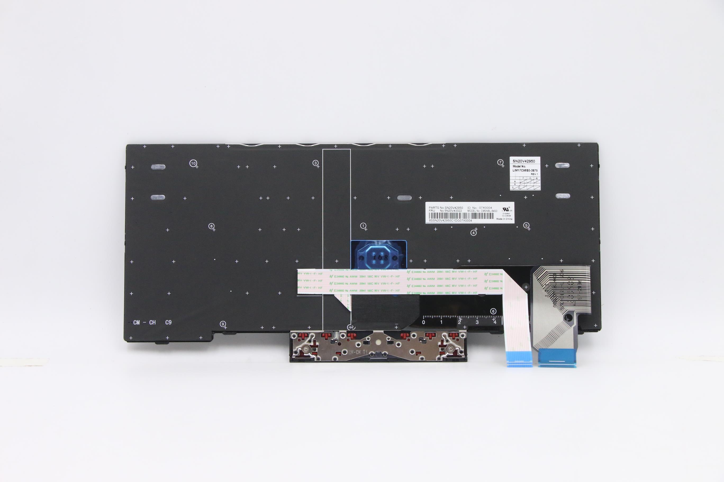 Lenovo 5N20V43160 ricambio per laptop Tastiera