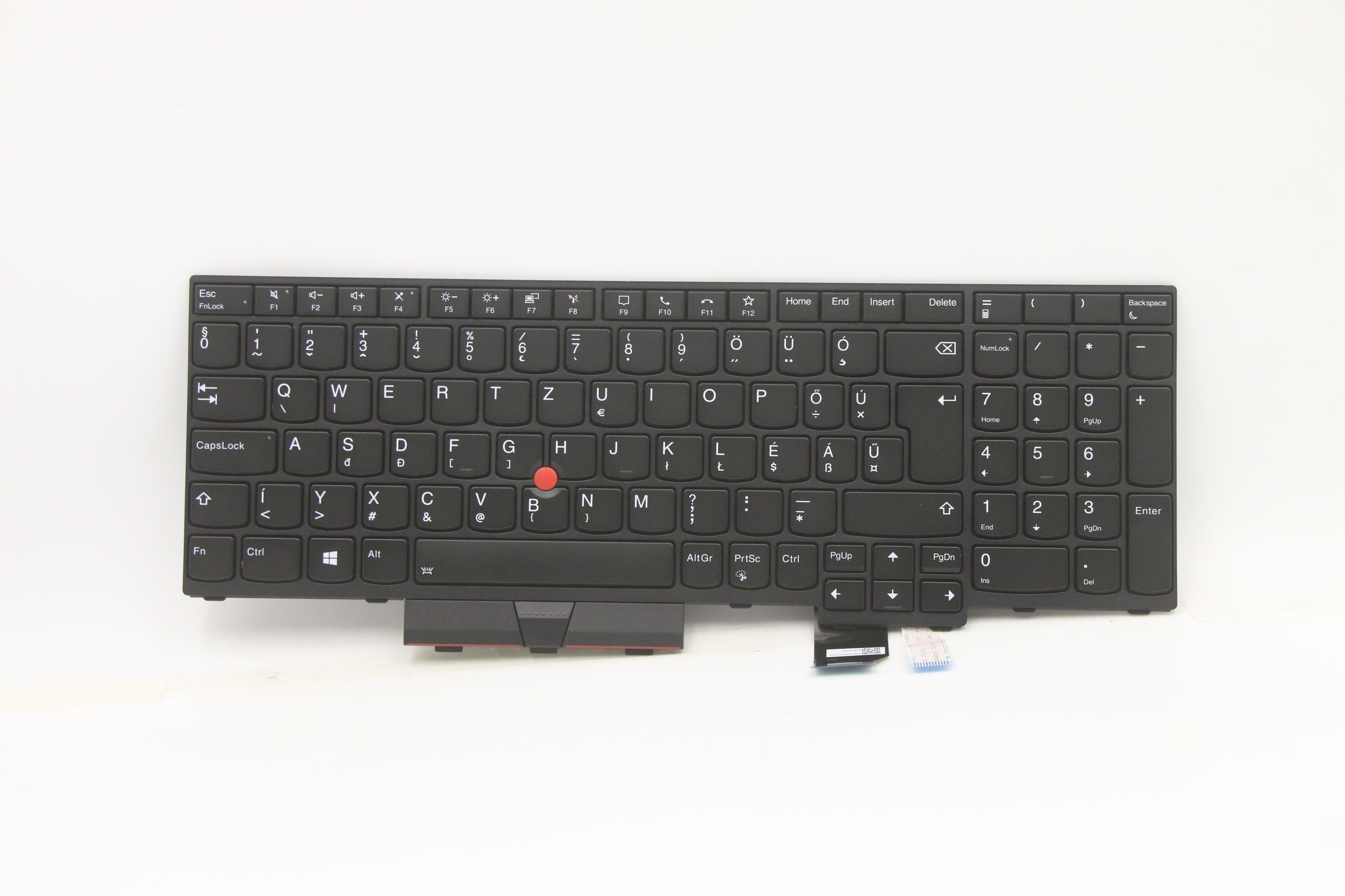 Lenovo 5N20Z74836 ricambio per laptop Tastiera (Keyb P15/T15g G1 HU - BL. KEYBOARD: Hungary. WARRANTY: 1YM)