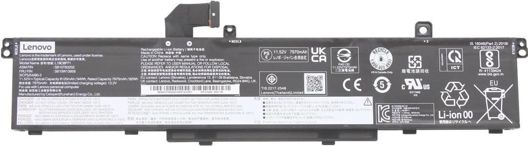 93.5Wh Internal Lithium-Ion - battery for laptops - Warranty: 3M