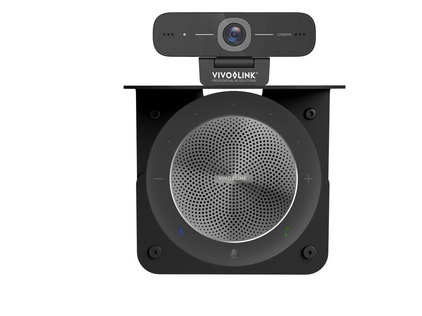 Vivolink VLMSP20 supporto da parete per casse acustiche Soffitto Nero (Mount for Speakerphone + - Conference Camera Warranty: 1
