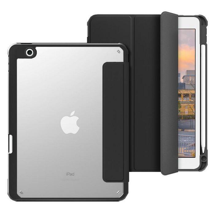 eSTUFF ES68200001-BULK custodia per tablet 259 cm 10.2 Custodia a libro Nero Trasparente (NEW YORK Mirror Pencil Case - iPad 10