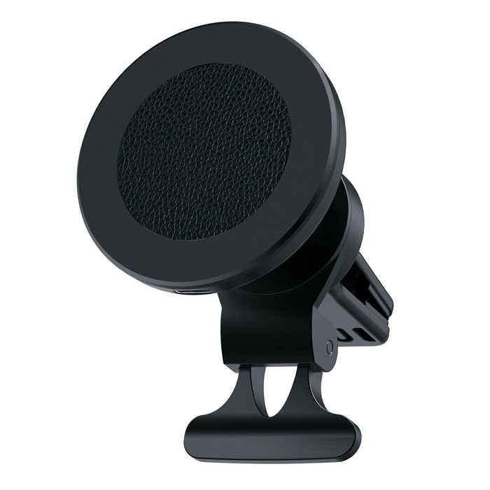 eSTUFF Magnetic Wireless Car Charger Smartphone Alluminio Accendisigari Carica wireless Ricarica rapida Auto (Magnetic Wireless